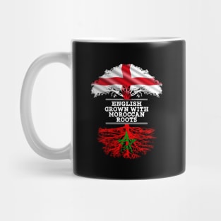 English Grown With Moroccan Roots - Gift for Moroccan With Roots From Morocco Mug